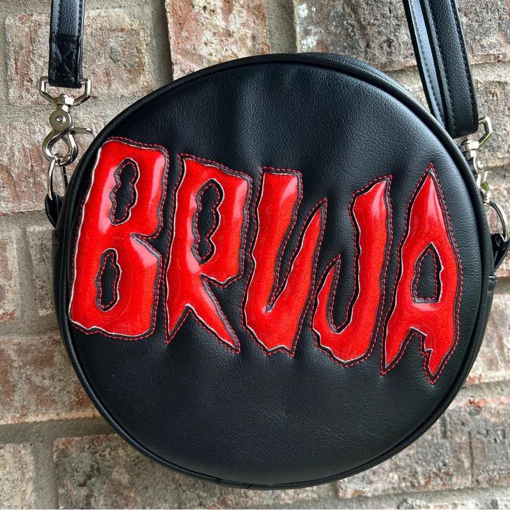 🍒💣 Love Pain and Stitches BRUJA crossbody bag